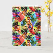 Wunderschönes Muster Karte (Gelbe Blume)