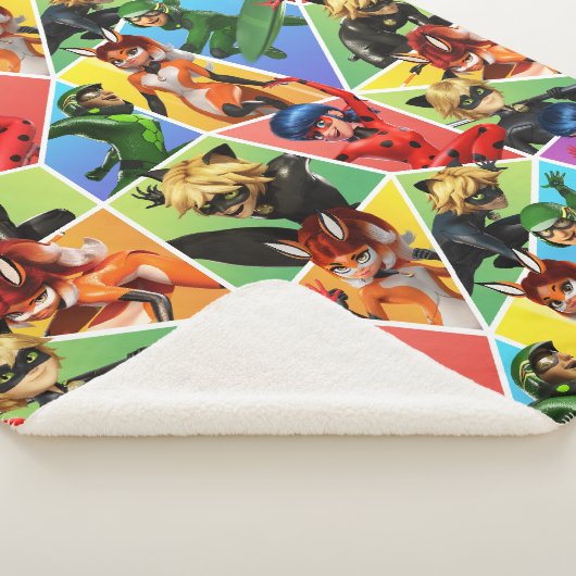 Wunderschönes Muster Sherpadecke (3/4)