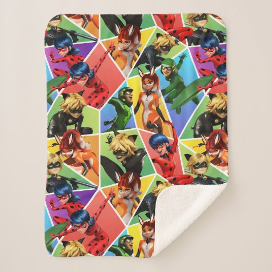 Wunderschönes Muster Sherpadecke (Vorderseite)