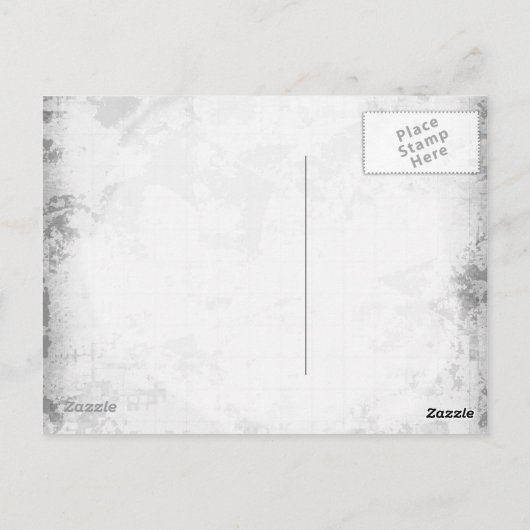 Wunderschönes Mysterienmädchen mit Taube Postkarte (Rückseite)