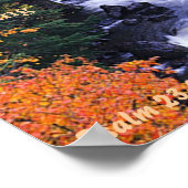 Wunderschönes Nature Poster. Poster (Ecke)