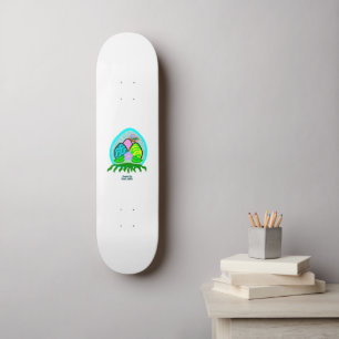 Wunderschönes Ostereier Skateboard