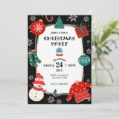 Wunderschönes Party Einladung (Stehend Vorderseite)