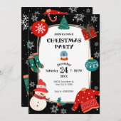 Wunderschönes Party Einladung (Vorne/Hinten)