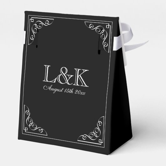 Wunderschönes Party für Hochzeitsfeiern Geschenkschachtel (Rückseite)