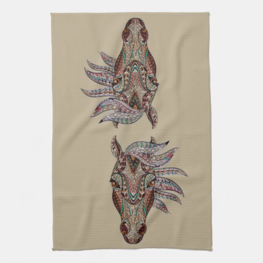 Wunderschönes Pferd Küchentuch (Vertikal)