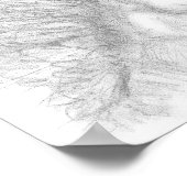 Wunderschönes Pferdeschlittenposter Poster (Ecke)