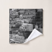 Wunderschönes Positano 2 - BW Badhandtuch Set (Waschlappen)