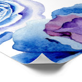 Wunderschönes Poster für Blume (Ecke)