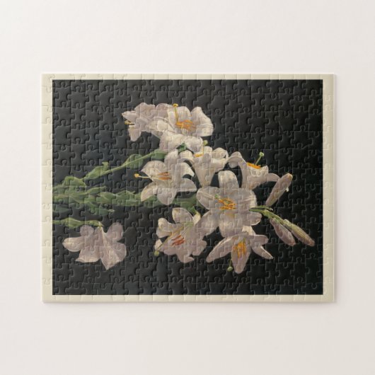 Wunderschönes Puzzle für Vintage Ostern (Horizontal)