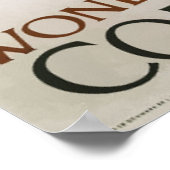 Wunderschönes Reiseplakat von Kopenhagen Poster (Ecke)