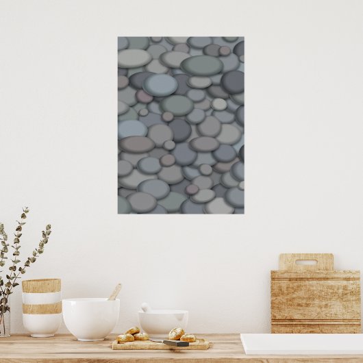 Wunderschönes River Rock Poster Template (Küche)