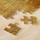 Wunderschönes Rooster und rustikales Hühnercoop Puzzle (Seite)