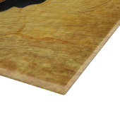 Wunderschönes Rooster und rustikales Hühnercoop Schneidebrett (Ecke)