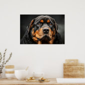 Wunderschönes Rottweiler Doster Poster (Küche)