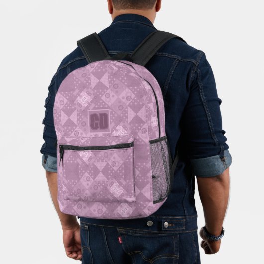 wunderschönes schlichtes Flickwerk Bedruckter Rucksack (Insitu (Modell))