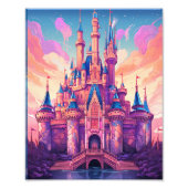 Wunderschönes Schloss Fotodruck (Vorne)