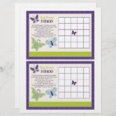 Wunderschönes Schmetterlingsblatt "Baby Shower Bin (Vorne/Hinten)