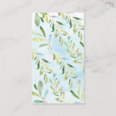 Wunderschönes Sloth Baby Duschkabine - Raffle Tick Begleitkarte (Rückseite)