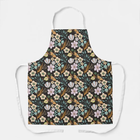 Wunderschönes Sommermuster Schürze (Vorderseite)