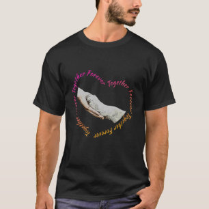 Wunderschönes Sprichwort für Hunde, Pferde an der  T-Shirt