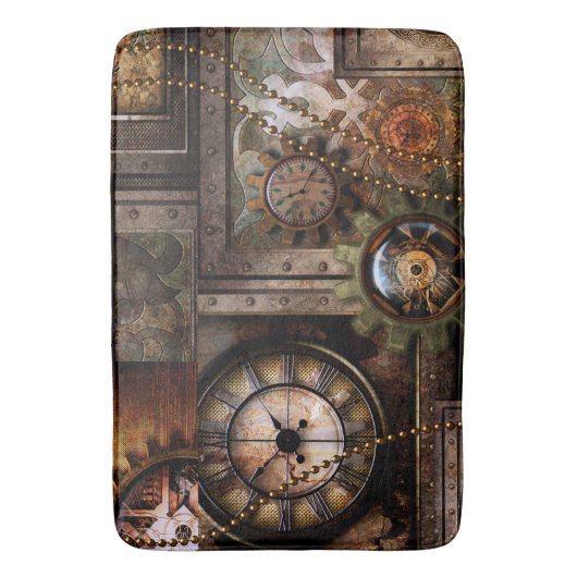 Wunderschönes Steampunkdesign Badematte (Vorderseite Vertikal)