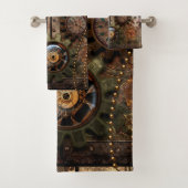 Wunderschönes Steampunkdesign Badhandtuch Set (Insitu)