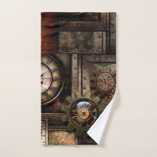 Wunderschönes Steampunkdesign Badhandtuch Set (Handtuch)