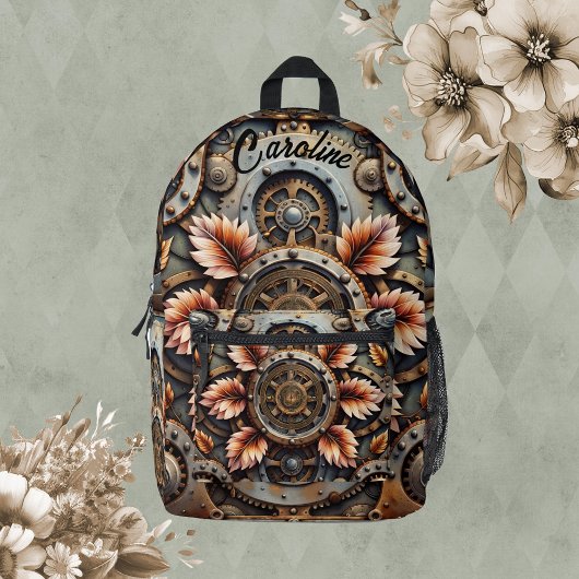 Wunderschönes Steampunkdesign Bedruckter Rucksack