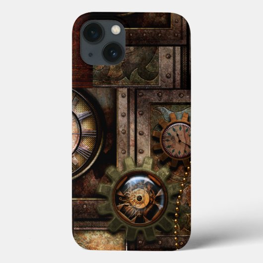 Wunderschönes Steampunkdesign Case-Mate iPhone Hülle (Rückseite)
