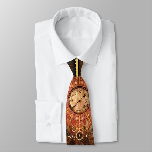 Wunderschönes Steampunkdesign Krawatte (Gebunden)