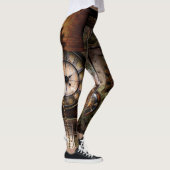 Wunderschönes Steampunkdesign Leggings (Rechts)