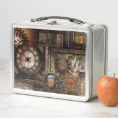 Wunderschönes Steampunkdesign Metall Lunch Box (Beispiel)