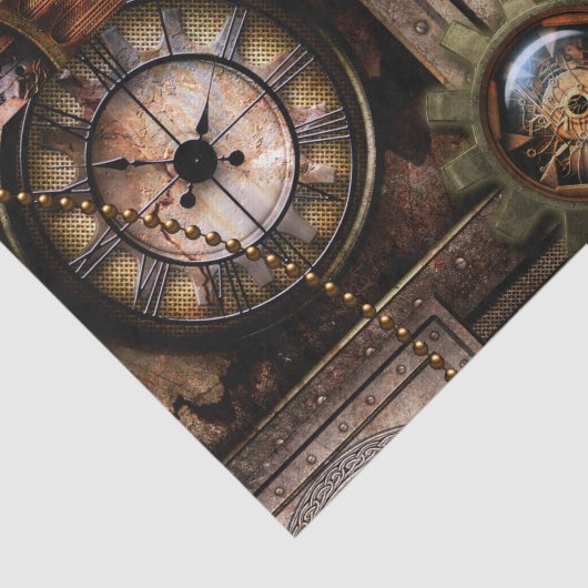 Wunderschönes Steampunkdesign Seidenpapier (Ausschnitt)