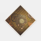 Wunderschönes Steampunkdesign Serviette (Ecke)