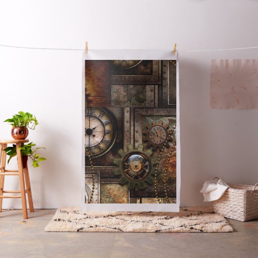 Wunderschönes Steampunkdesign Stoff (Beispiel)