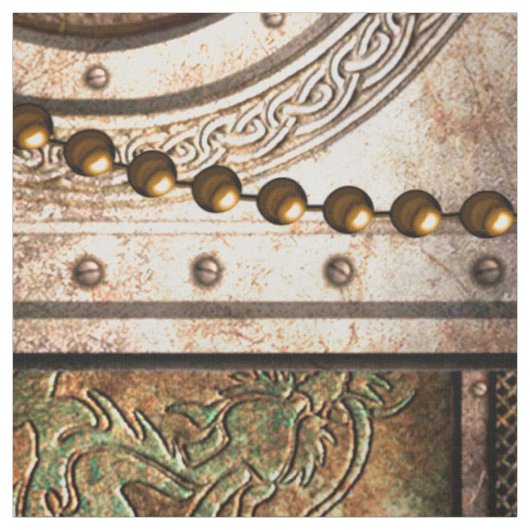 Wunderschönes Steampunkdesign Stoff (Muster)