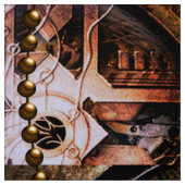 Wunderschönes Steampunkdesign Stoff (Muster)