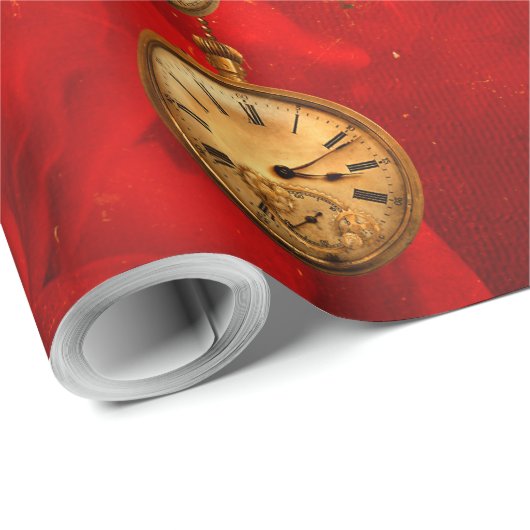 Wunderschönes Steampunkherz Geschenkpapier (Rolleneckpunkt)