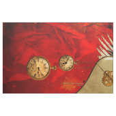 Wunderschönes Steampunkherz Stoff (Fat Quarter (45,7 x 55,9 cm))