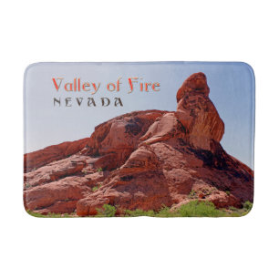 Wunderschönes Tal des Feuers, NV Bath Mat! Badematte