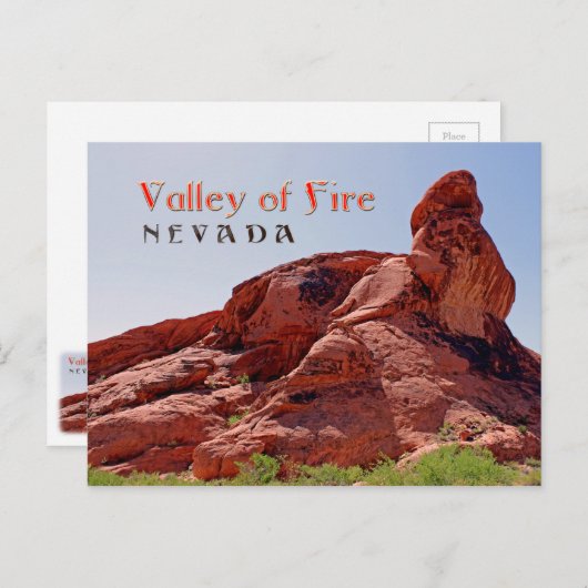 Wunderschönes Tal des Feuers, NV Postcard! Postkarte (Vorne/Hinten)