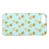 Wunderschönes tropisches Ananas Muster Case-Mate iPhone Hülle (Rückseite (Horizontal))