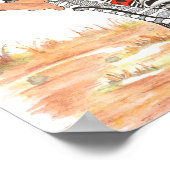 Wunderschönes und farbenfrohes Pit Bull Poster - 8 (Ecke)