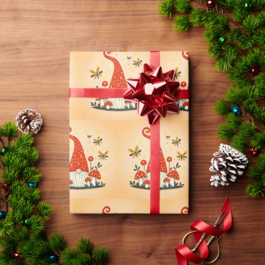 Wunderschönes Urlaubspapier Geschenkpapier (Feiertagsgeschenk)
