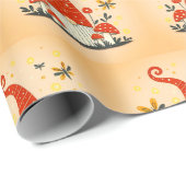 Wunderschönes Urlaubspapier Geschenkpapier (Rolleneckpunkt)
