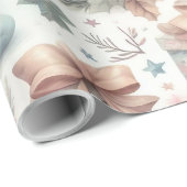 Wunderschönes Urlaubspapier zum Thema Verpackung f Geschenkpapier (Rolleneckpunkt)