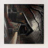 Wunderschönes, verschneiten Bridge-Puzzle Puzzle (Horizontal)