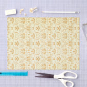 Wunderschönes Vintage-Muster Seidenpapier (Handwerk)