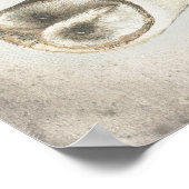 Wunderschönes Vintages Barnaukelposter. Poster (Ecke)